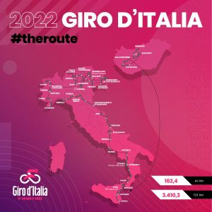 Parcours Giro 2022
